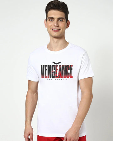 Boldbasics: تي شيرت Vengeance DC رجالي بقصّة عادية مطبوع 