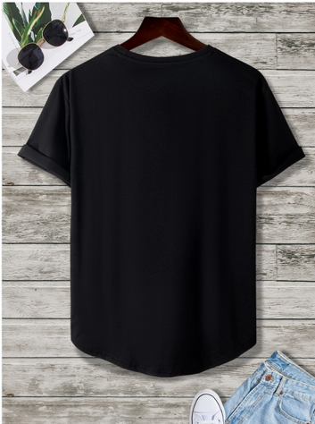 BasicsBold - Men's Flying Birds Graphic Printed T-shirt